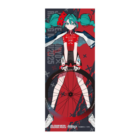 『初音ミク レーシングミク』2025 JCL TEAM UKYO 応援Ver. フェイスタオル